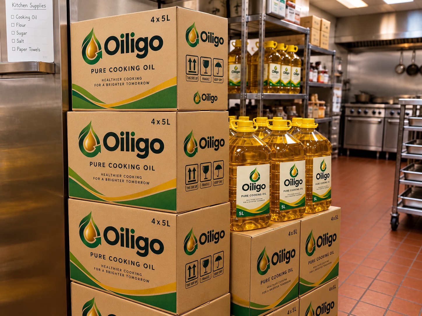 Fresh cooking oils and fats